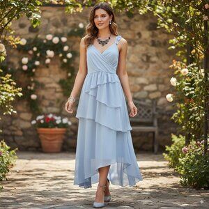 NWT BELLEVUE THE LABEL WIOLA MIDI DRESS